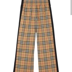 Burberry track pants